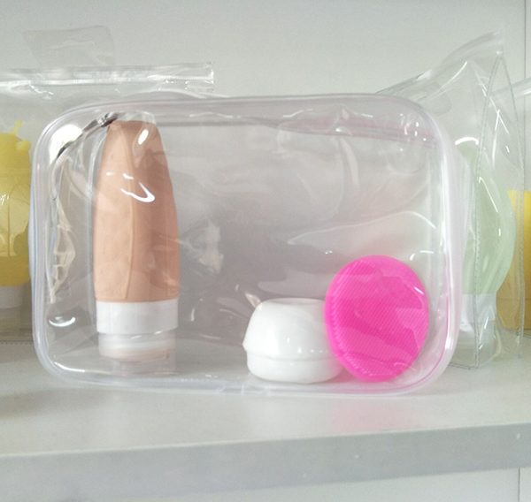Silicone care products, liquid containers